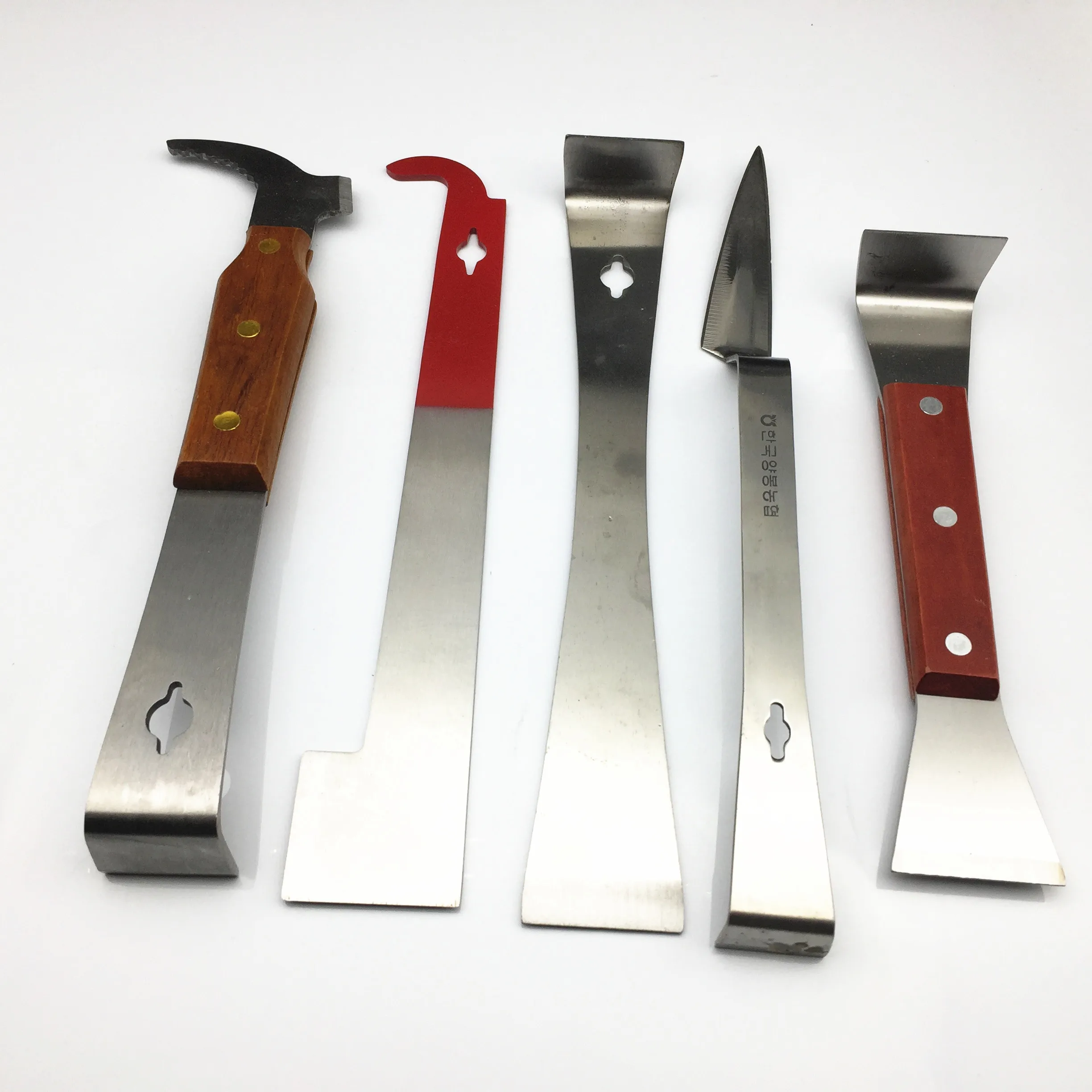 

5PCS/lot New Beekeeping Tools Multifunctional Scraper Set Beekeeping Beehive Stainless Steel Scraper Cutting Honey Knife