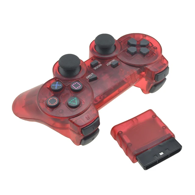 Bezprzewodowy pad do gier dla Sony PS2 kontroler dla Playstation 2 joysticka konsoli podwójne wibracje Shock Joypad bezprzewodowy Controle tanie tanio Gamepady Brak z kpay Bezprzewodowy pad do gier dla Sony PS2 kontroler dla Playstation 2 joysticka konsoli podwójne wibracje Shock Joypad bezprzewodowy Controle tanie tanio Gamepady Brak z kpay