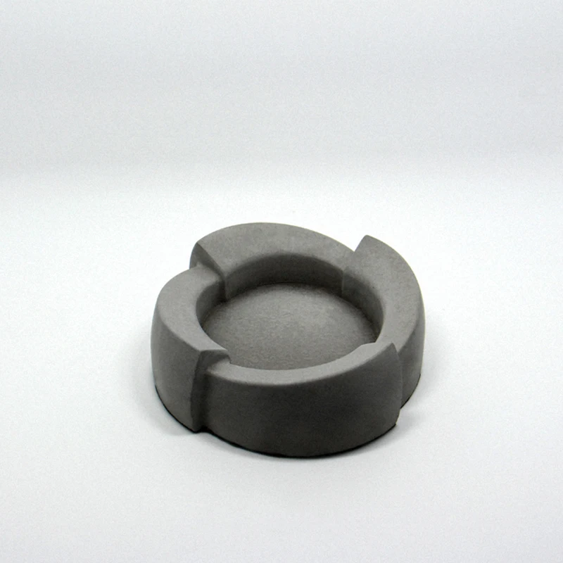 

geometry flowerpot silicone molds DIY concrete pot molds Ashtray silicone molds