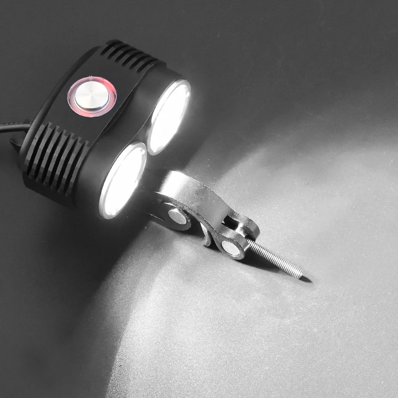 Perfect 10000 Lumen Waterproof Front Light XM-L T6 LED Bicycle Light Bike Light Lamp + 18650 Battery Pack + Charger 10