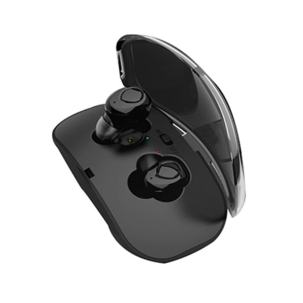 New TWS Bluetooth Headsets Dual Ears Real Wireless Sports Stereo Portable Mini Charging Bin Bluetooth Headset for xiaomi