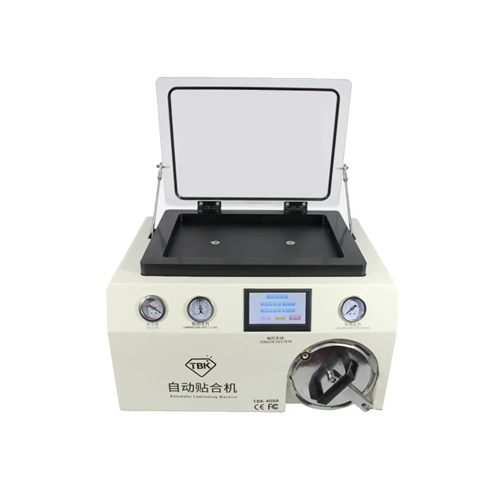 Newest TBK-408A 15 Inch Vacuum Pump OCA Mobile Phone LCD Laminator Machine with Transparent Cover and Autoclave Bubble Remover Newest TBK-408A 15 Inch Vacuum Pump OCA Mobile Phone LCD Laminator Machine with Transparent Cover and Autoclave Bubble Remover