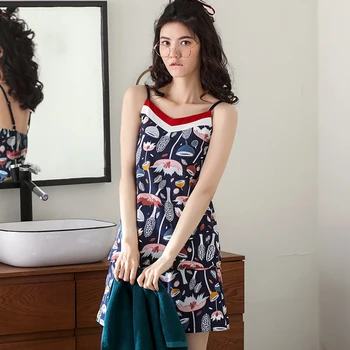 

2019 Summer Pajama Set Short Pajamas Sets Sexy Sleeveless V-neck Sleepwear Women Nightwear Pyjama Cotton Home Clothes Pijama