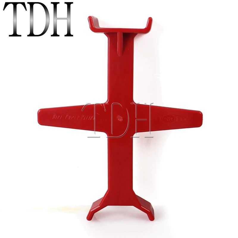 

Universal Motorcycle Red Plastic Tie Down Tools Fork Support Guard Brace Transportation Protection For Honda CRF CBR