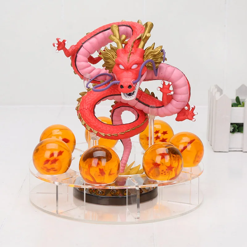 15 см Dragon Ball Z фигурки Shenron Dragonball Цифры Набор шары дракона + 7 шт. 3,5 шары полка Figuras DBZ