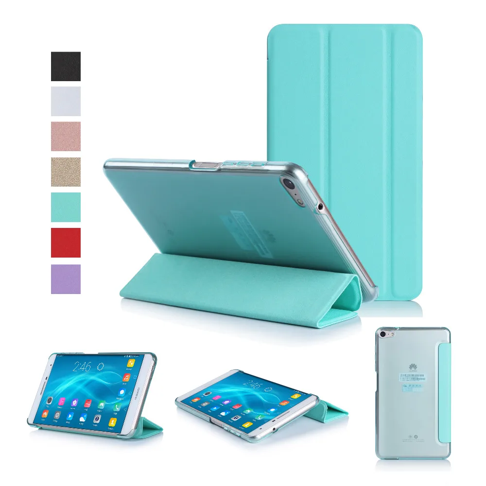 

Slim Lightweight Stand PU Leather Cover Funda Capa Case For Huawei Mediapad Yougth M2 7.0 PLE-703L Mediapad T2 7.0 Pro Coque