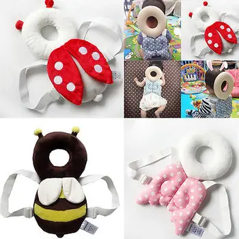 

Cute Baby Infant Toddler Head Back Protector Safety Pad Harness Headgear