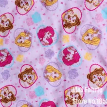 50*155 см принцесса Русалка запутанная мягкая стрейч вязанная хлопковая ткань для Лоскутная Ткань DIY рубашка для маленьких девочек одежда