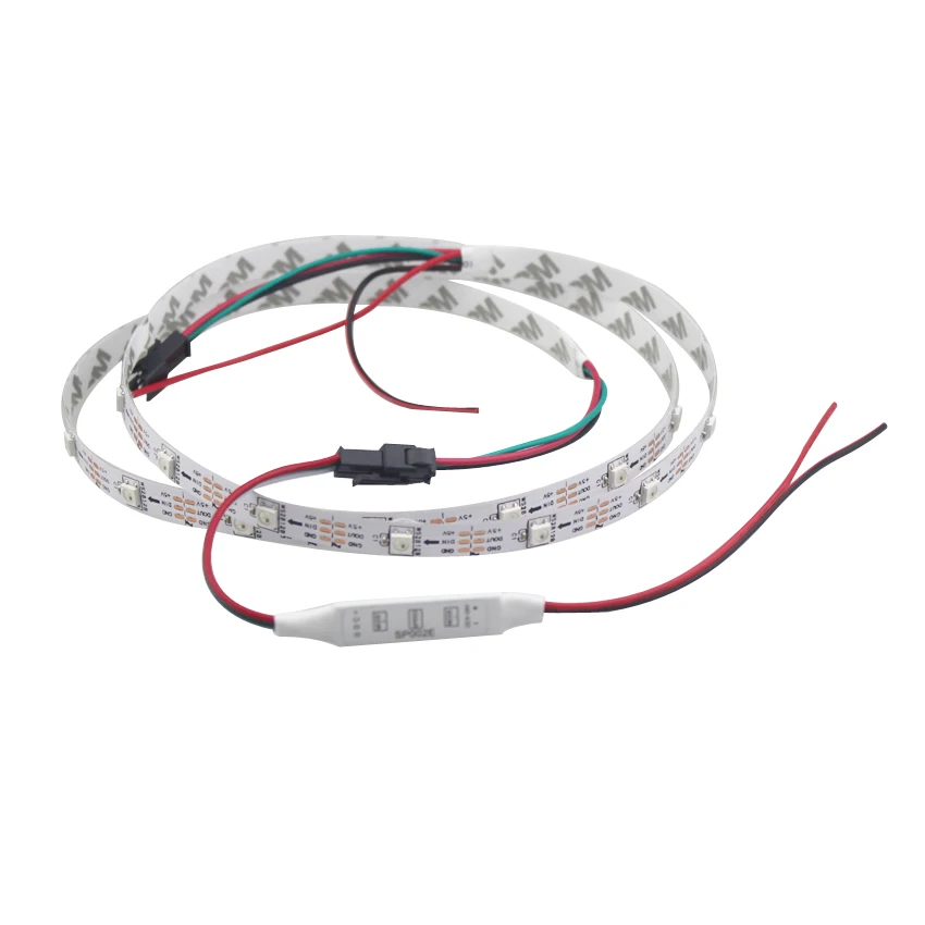 Светодиодная мини лента SP002E для ws2811 ws2812 ws2812b rgb контроллер 3 клавиши переключатель