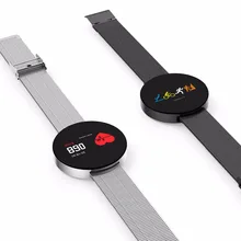 Новые роскошные умные часы браслет 0,96 дюймов цветной TFT сенсорный экран спортивные водонепроницаемые анти-потери смарт-браслет для IOS Android