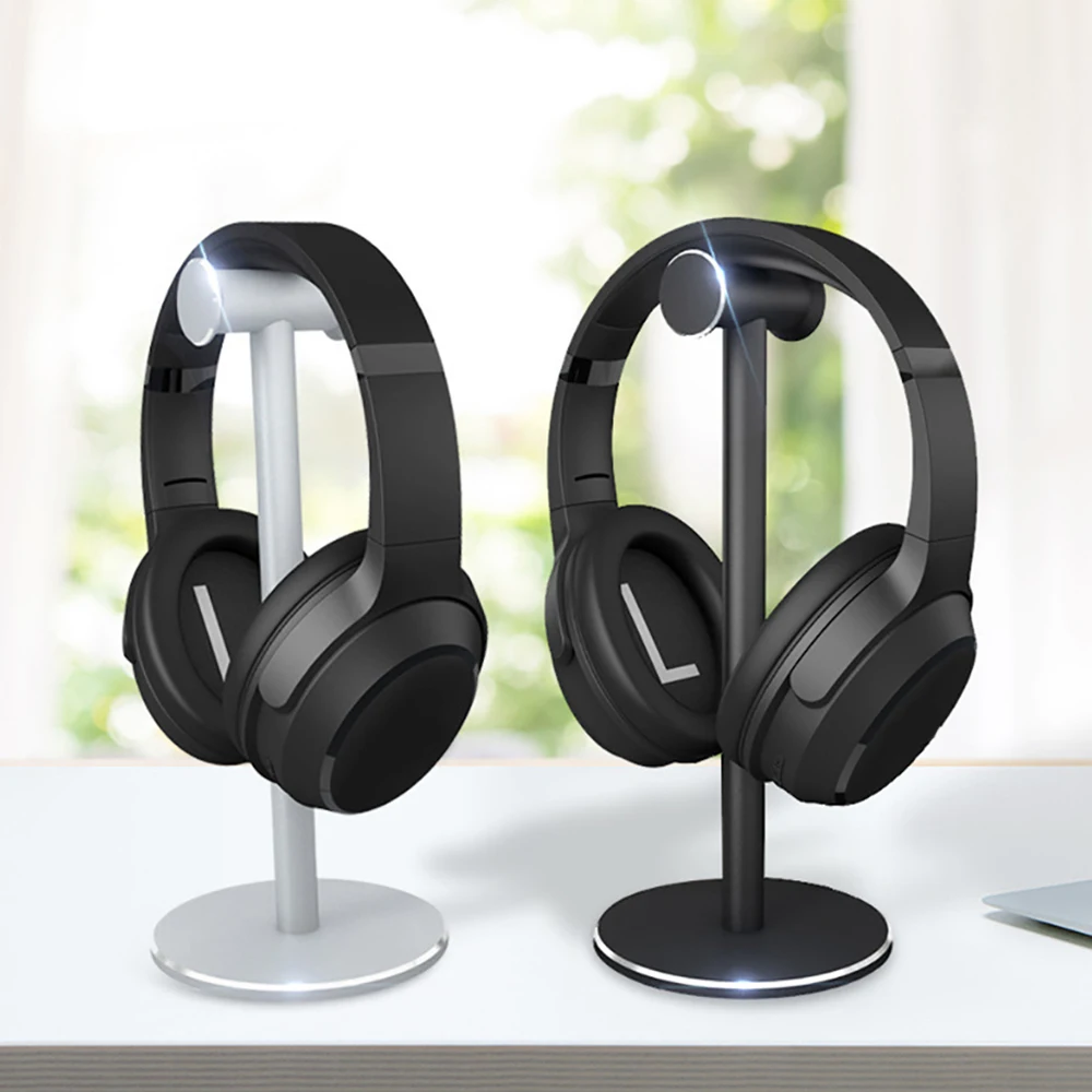 Universal Headphone Stand Earphone Holder Headset Show Shelf Aluminum For Gaming Headsets Bracket For ipad Holder Rack Hanger