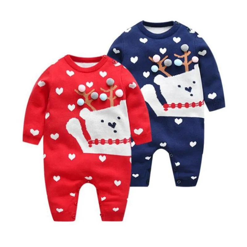 

Winter Baby Jumpsuit Cotton Winter Infant Clothes Full Sleeve New Baby Girl Costume 3-18 Months