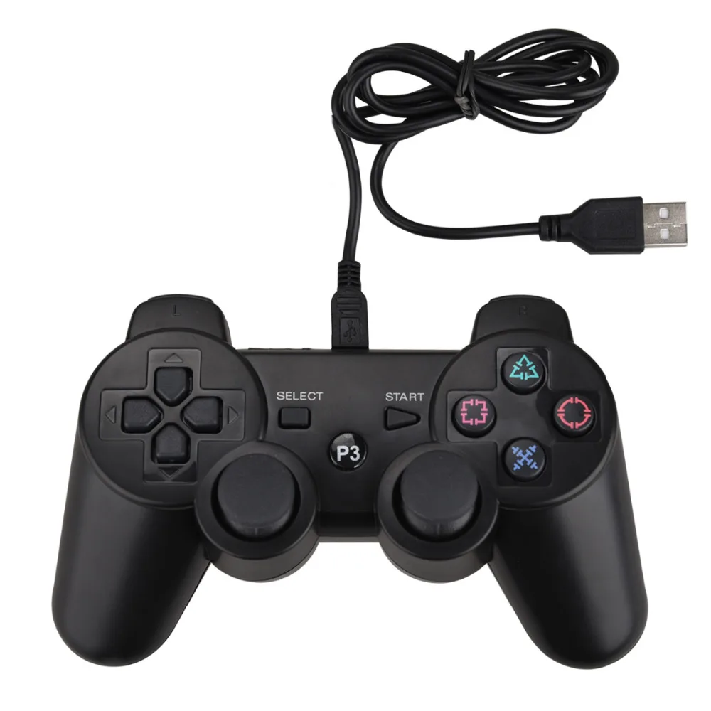 

NEW USB Wired gamepad For PS3 Controller for Dualshock 3 for Sony Playstation 3 game console for Play station 3/PS 3 joystick