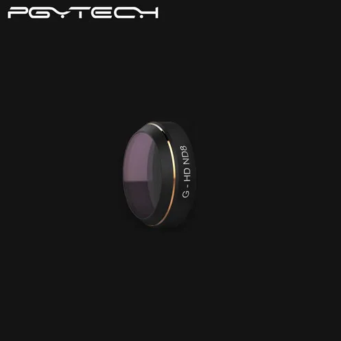 PGYTECH фильтры для объективов G-UV ND4 8 16 32 поляризационный HD фильтр карданный фильтр для объектива Запчасти для DJI MAVIC Pro Drone - Цвет: 1pc ND8