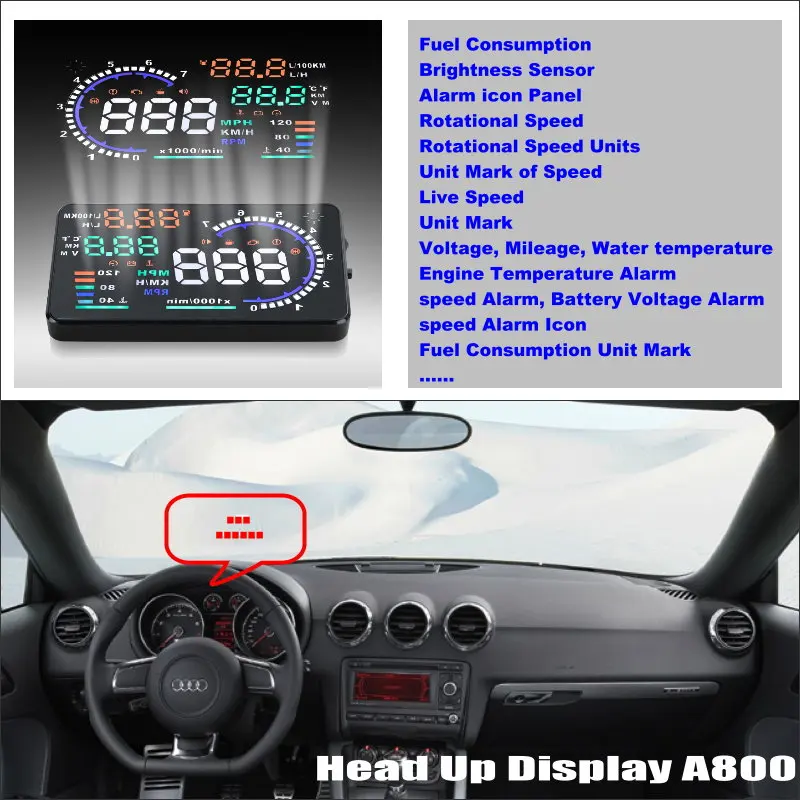 For Audi TT TTS MK2 8J 2007 2014 Safe Driving font b Screen b font Car