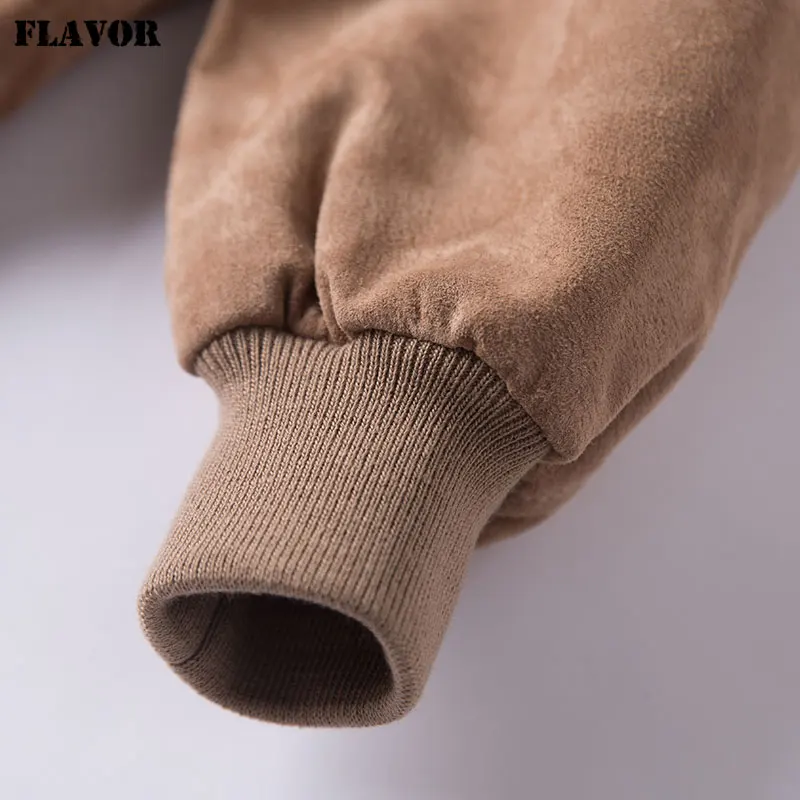 FLAVOR Men Classic Real Pigskin Coat Genuine Baseball Bomber Leather Jacket men leather jacket