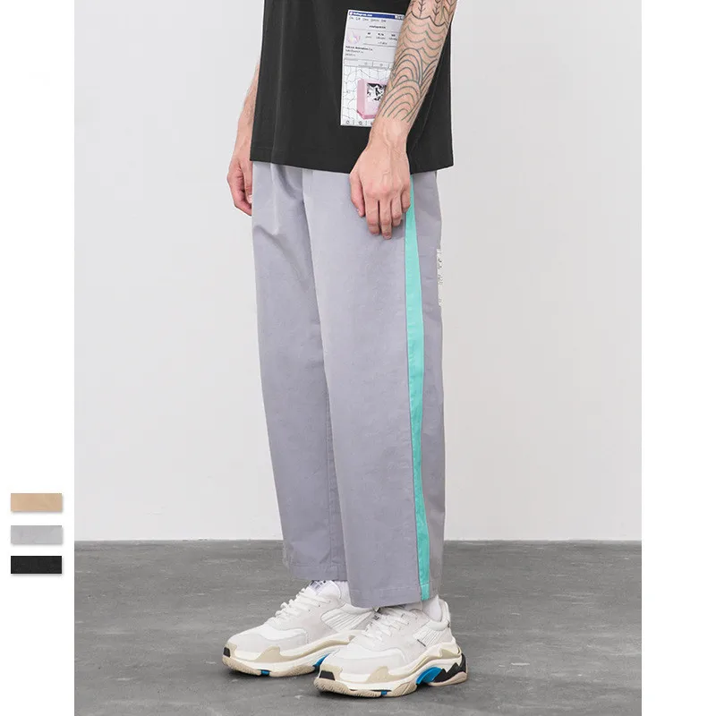 

2019 SS Skateboard MANKIND Letter Printed Elastic Waist Track Pants Men Drawstring Elastic Waist Pencil Joggers Track Trousers