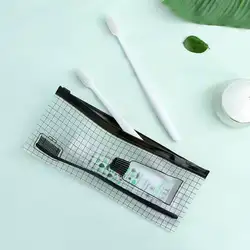 Самозапечатывающаяся дорожная зубная щетка зубная паста для канцтоваров и мелких предметов Сумка для хранения