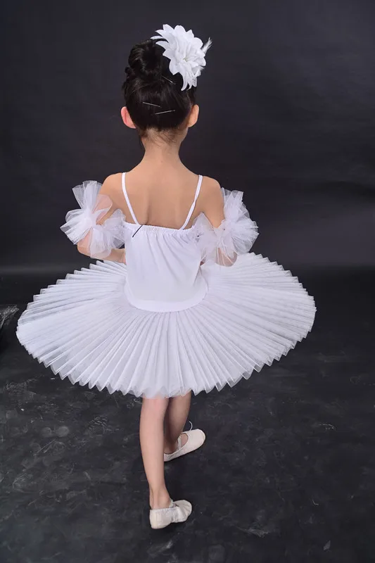 Профессиональное белое классическое балетное платье для «Лебединого озера» для девочек танцевальный костюм для девочек балетная одежда для выступлений для детей