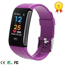Мода Smart Браслет Цвет Экран Поддержка сердечного ритма Приборы для измерения артериального давления Мониторы шагомер IP67 Водонепроницаемый для Android и IOS