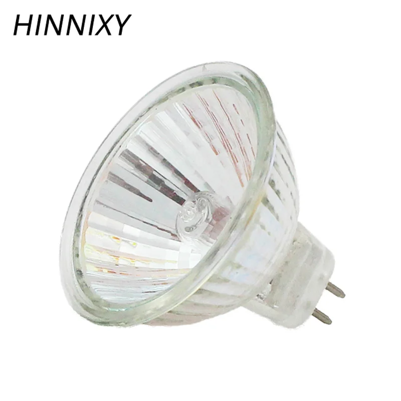 Hinnixy 10 шт./лот с регулируемой яркостью MR16 GU5.3 Галогеновый свет пятна лампы 12 В 20 Вт