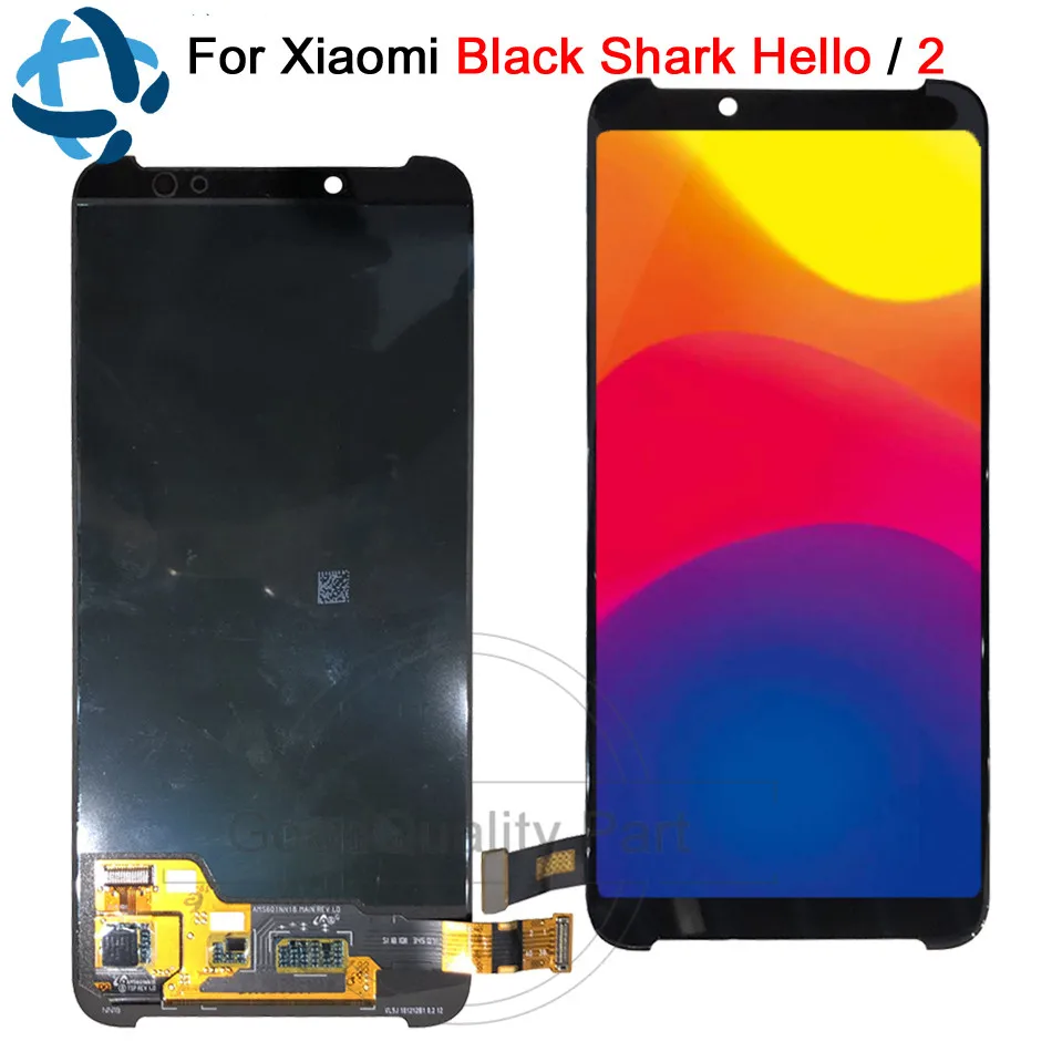 6 01 &quotдля Xiaomi Black Shark Helo 2 ЖК дисплей сенсорный экран дигитайзер AWM A0 в сборе