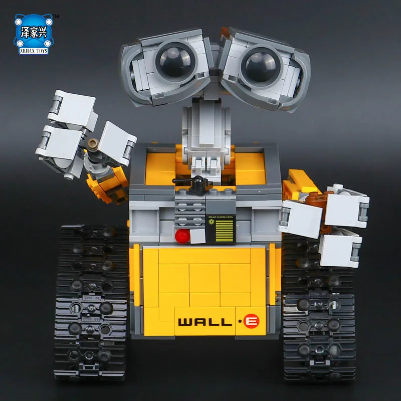 

New Lepine 687pcs Dea Robot WALL E Building Set Kits Blocks Bringuedos Bricks Cute for Children Gifts with Model Toys