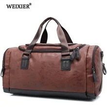 Бренд WEIXIER, многофункциональная Повседневная сумка, Новая Женская Ручная сумка из искусственной кожи, Большая вместительная Мужская модная ручная сумка для багажа, дорожная сумка