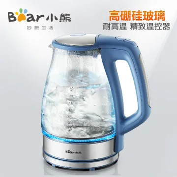 Zdh 990 чайник с электрическим подогревом из кремниевого стекла|electric heating kettle|heating