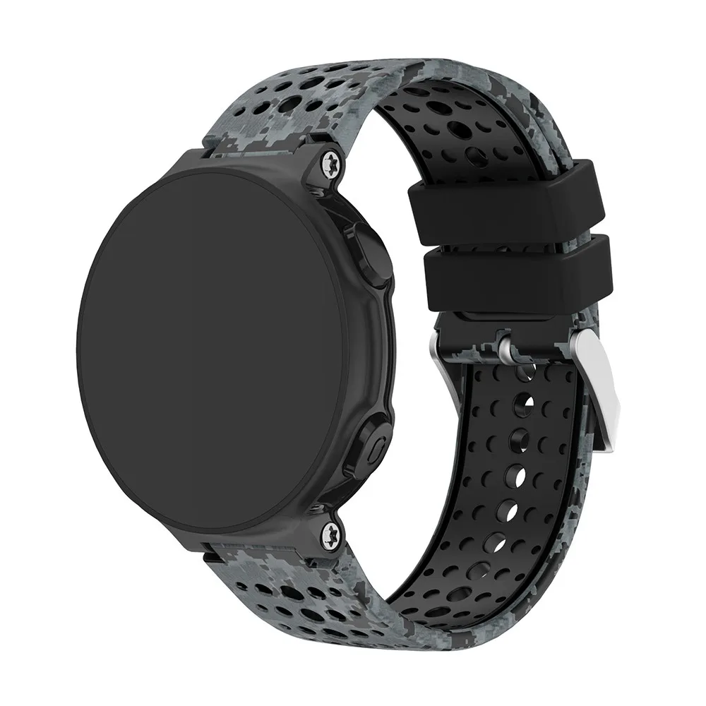 Replacement Wristband Strap For Garmin Forerunner 220 230 235 630 620 735 GPS Smart Watch Band Sport Camouflage bracelet belt