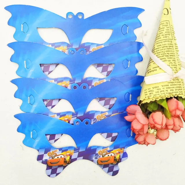 10pcs/lot Sofia Minions Avergers Kitty Mouse Cartoon Theme Eye Cover Face Mask Birthday Party Decoration Children Birthday Party