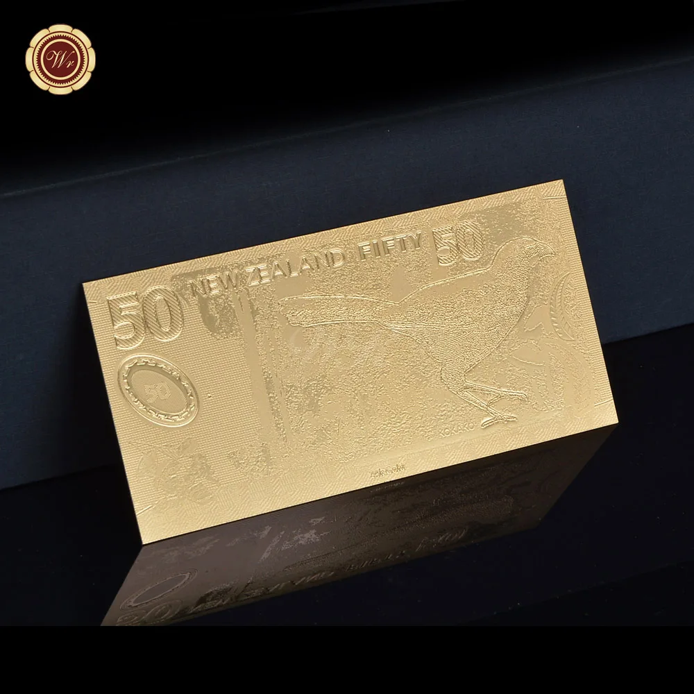 Специальный изготовленный на заказ Новый зеландийский банк Note резной 50