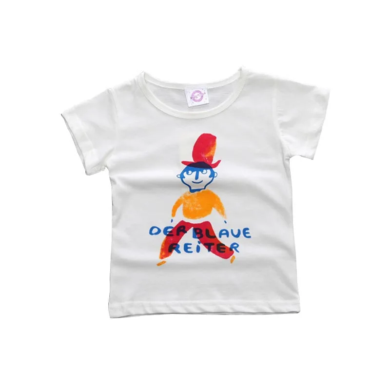 

Summer Cute Baby Boys Children's Printed O-neck T-shirt Baby Kids Graffiti Short Sleeve Tops Clothing