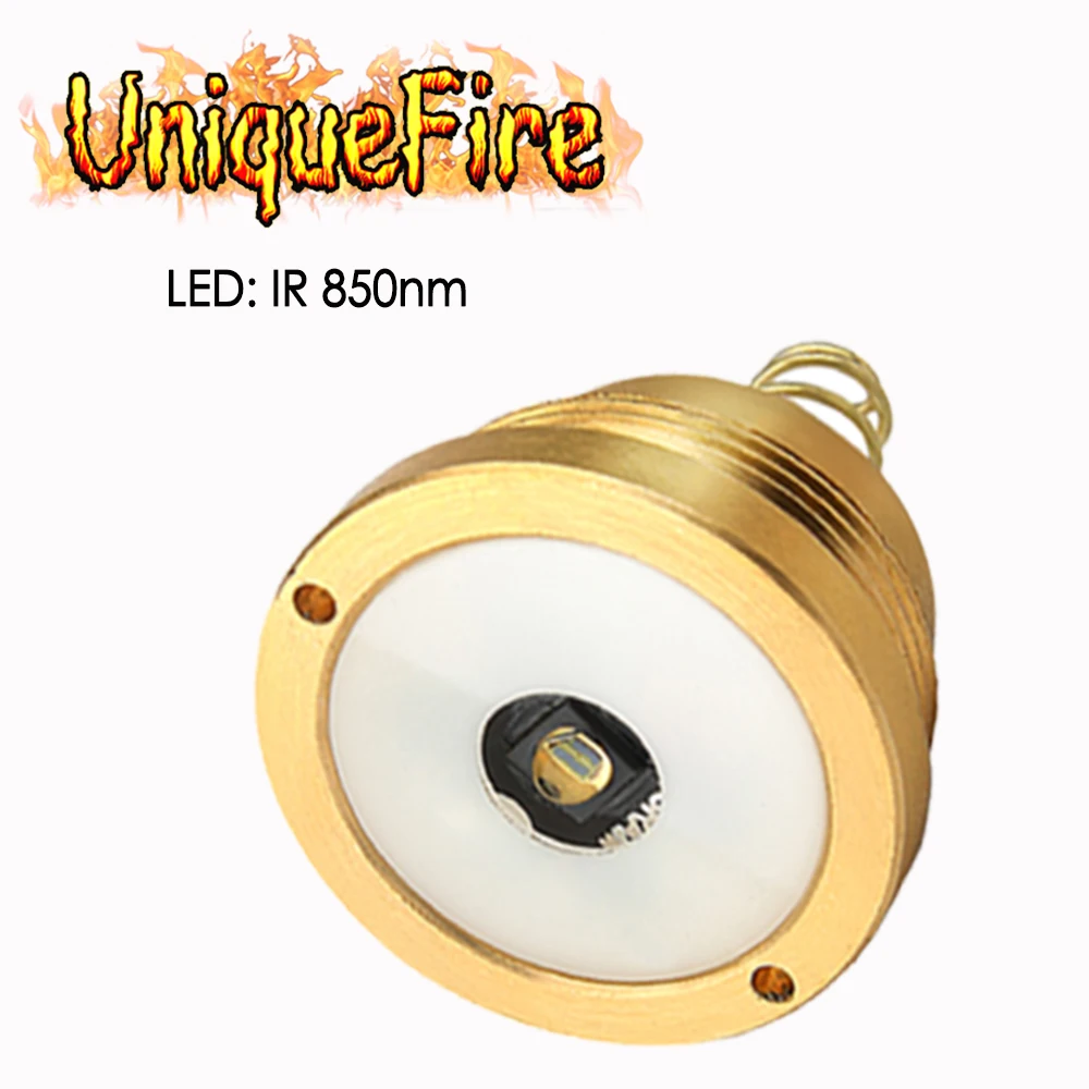 

UniqueFire LED Pill Drop in IR 850nm Head Changeable Module For UF-T20 Hunting Torch Zoom Focus Flashlight 3 Modes