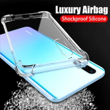 Прозрачный противоударный чехол для телефона huawei P20 P30 lite pro P10 huawei mate 30 20 10 9 pro lite защитная задняя крышка