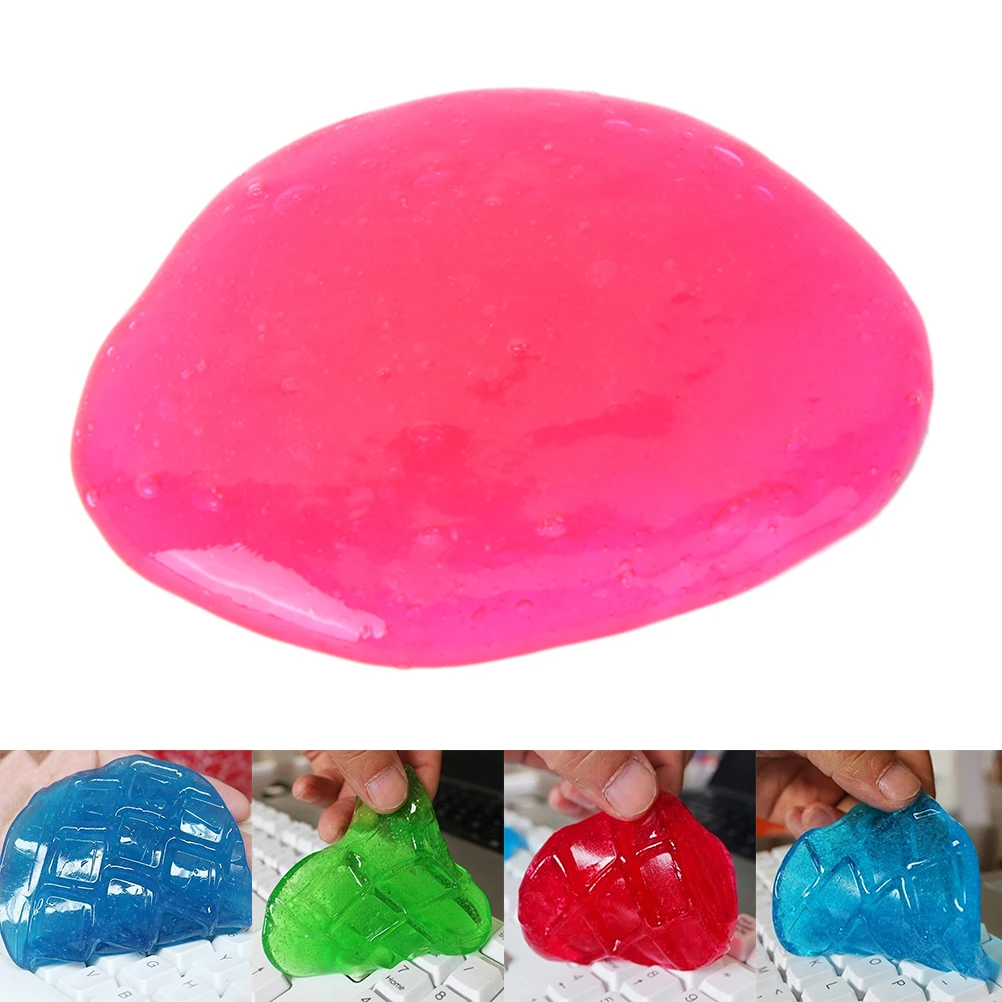 Soft Sticky Glue Gel Dust Dirt Cleaning Gel Color 1 Pcs Magic Cleaning