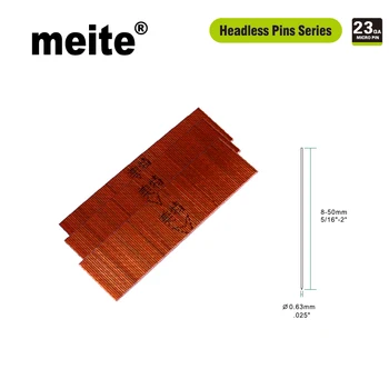 

Meite Straight Nails 10000pcs 6-30MM Length Headless Pins Diameter 0.63mm galvanized zinc wire in bronze color