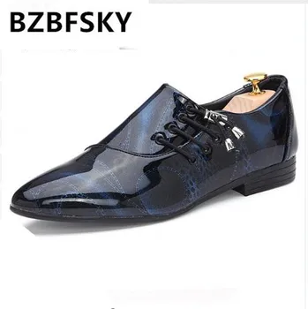 

Men Dress Italian Leather Shoes Slip On Fashion Men Leather Moccasin Glitter Formal Male Shoes Pointed Toe Shoes For Men 2018