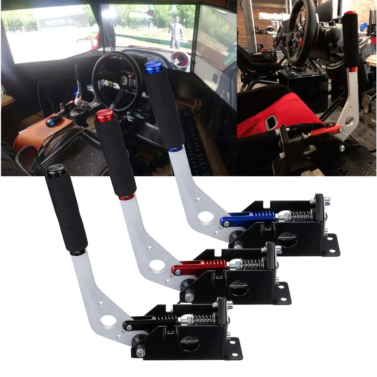 

USB Handbrake SIM W/Clamp for Racing Games G25/27/29 T500 FANATECOSW DIRT RALLY