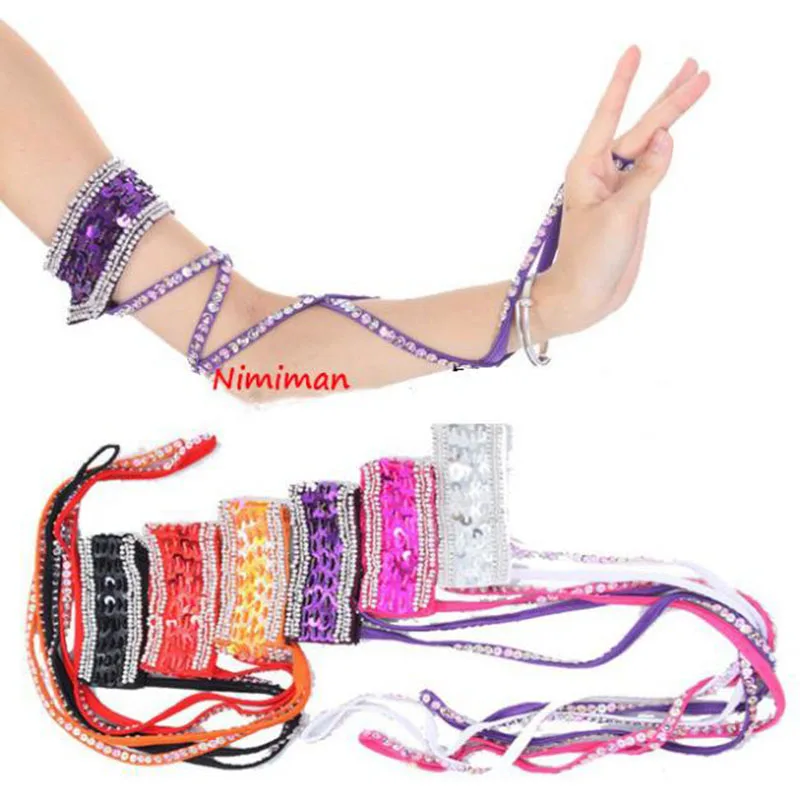 

2016 Hot Selling Sexy Cheap Belly Dance Accessories Arm Bracelet Hand Chain Decoration Various Colors