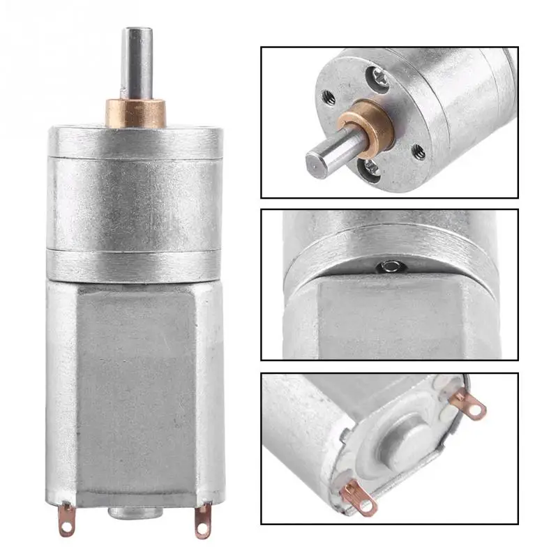 

High Electric Gear Reduction Motor 15RPM/ 30RPM/ 50RPM/ 100RPM/ 200RPM Outer Diameter 20MM DC 12V
