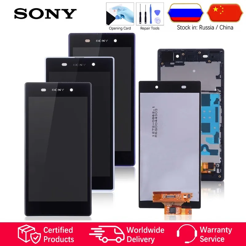 5.0'' Original LCD For SONY Xperia Z1 Display Touch Screen with Frame For SONY Xperia Z1 Display L39 L39H C6902 C6903 Z1 LCD #4