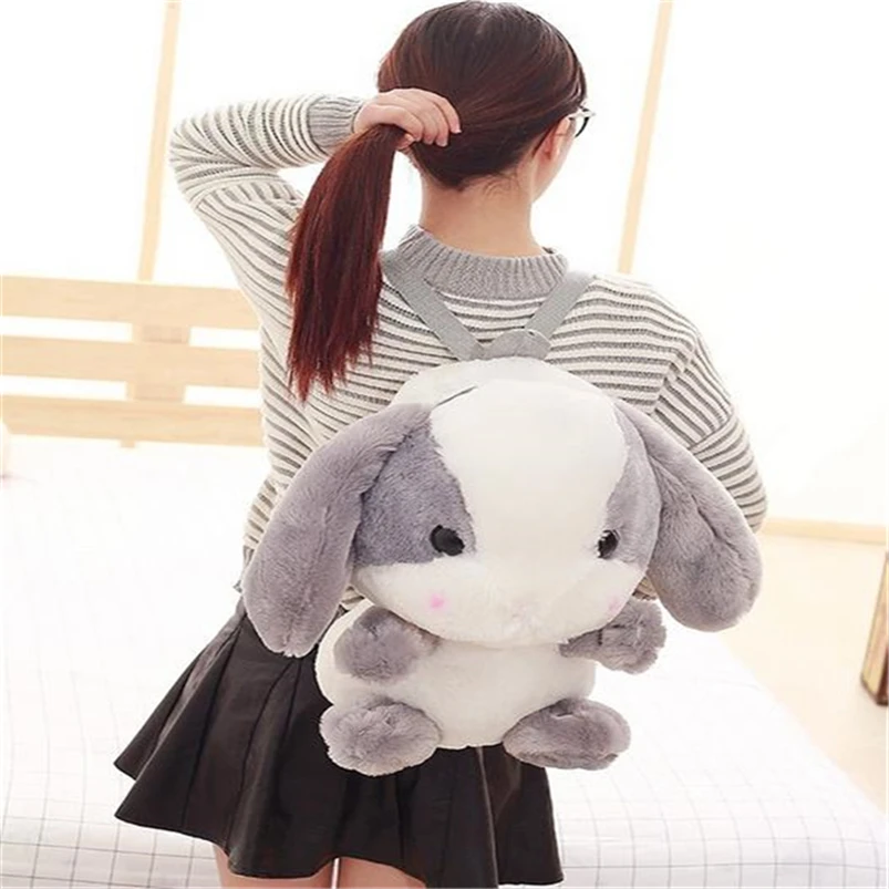 

40cm Cute Children School Bags Plush Shoulders Bag Animal Soft Stuffed Plush kindergarten Backpack Bag For Children Gift Z117