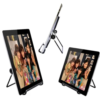 

ULIFART BLACK Metal Universal Tablet Desktop Stand Easy Adjustable Frame Desk For Ipad 4/4th 2/3 all 9,10 inch Tablet PC