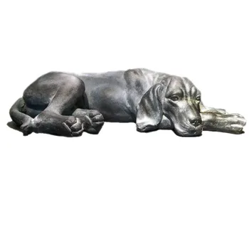 

Simulation Cute Labrador Retriever Animals Dogs Colophony Crafts Cartoon Home Decorations Collectible Kids Gift Toy L1981