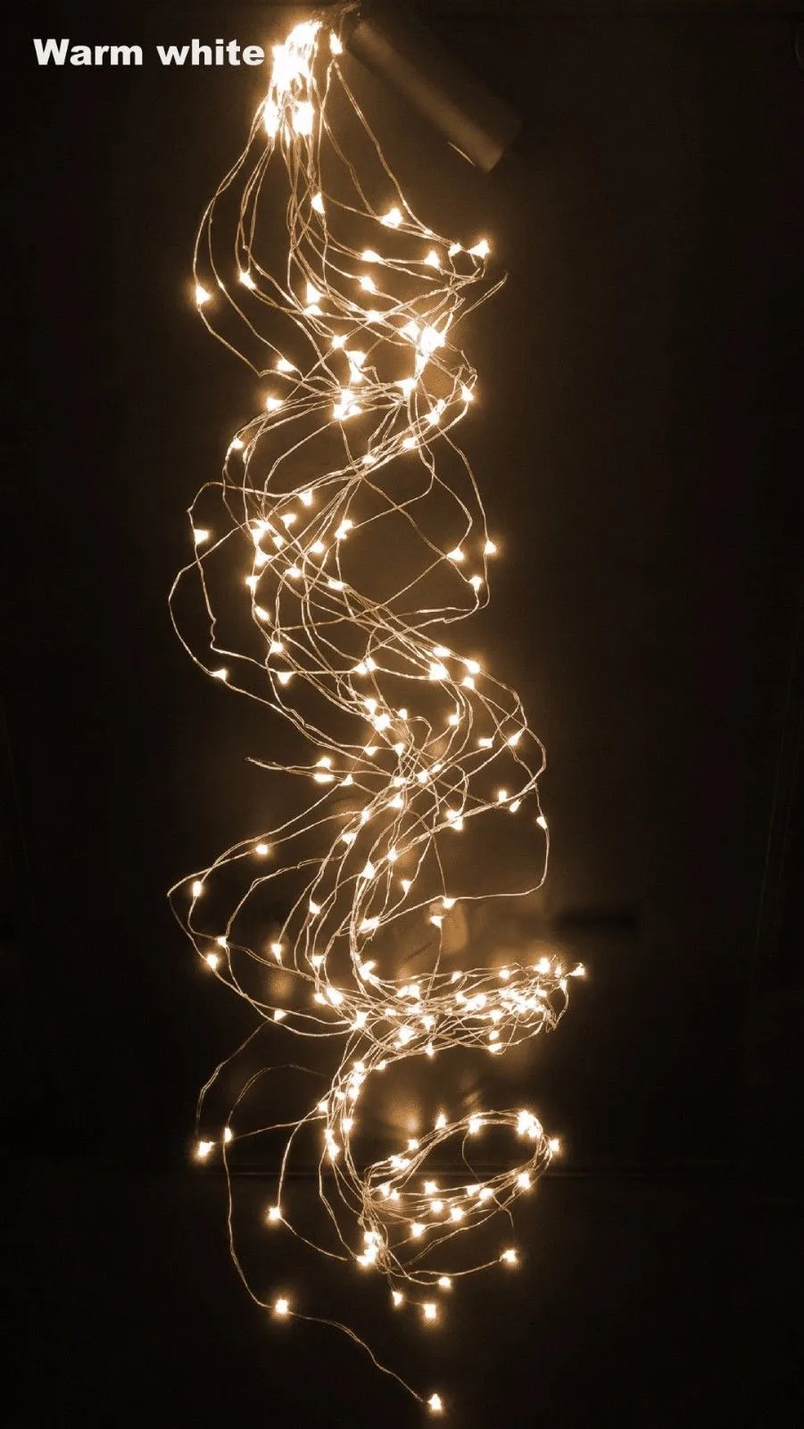 Водонепроницаемый IP65 2 м 200 светодиодный серебряный светодиодный Vines Timbo гирлянда Фея ветка свет для наружных вечерние Рождественские