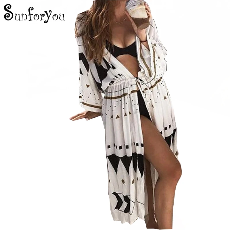 

Beach dress Sarongs Cover-up Swimwear Bobe de Plage Pareo Beach Tunics Bathing suit cover ups Saida de Praia Bikini cover up