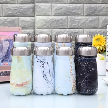 

350ml/500ml Fashion Belly Thermoscup Vacuum Flask PortableHeat Water Bottle Stainless Steel Heat Insulation Drink Thermos