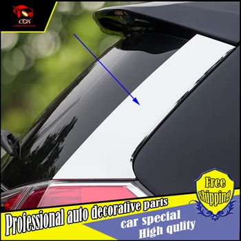 

Car Styling ABS Chrome Rear Window Side Wing Cover Sticker For Nissan X-Trail 2014-2016 Exterior Decoration stickers Accessories