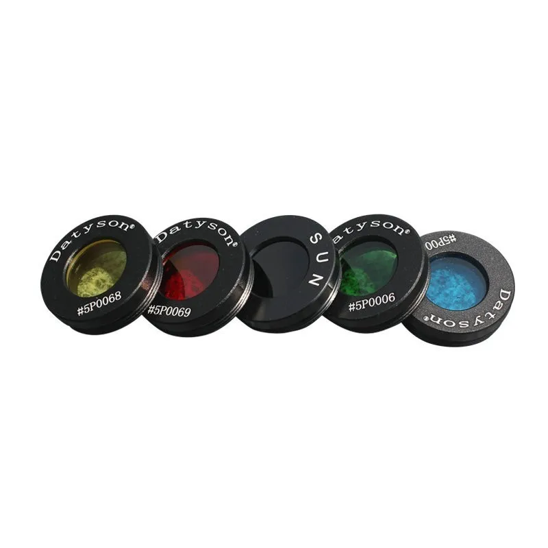 

1.25" HD Eyepiece Filter Astronomical Telescopes Ocular Lens Planets and Nebula Filter Moon skyglow 5 colors selection 1.25 inch